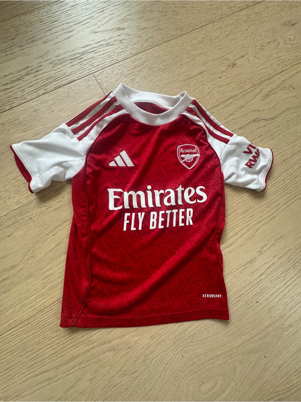 Kids' Emirates Team Jersey - Red/White